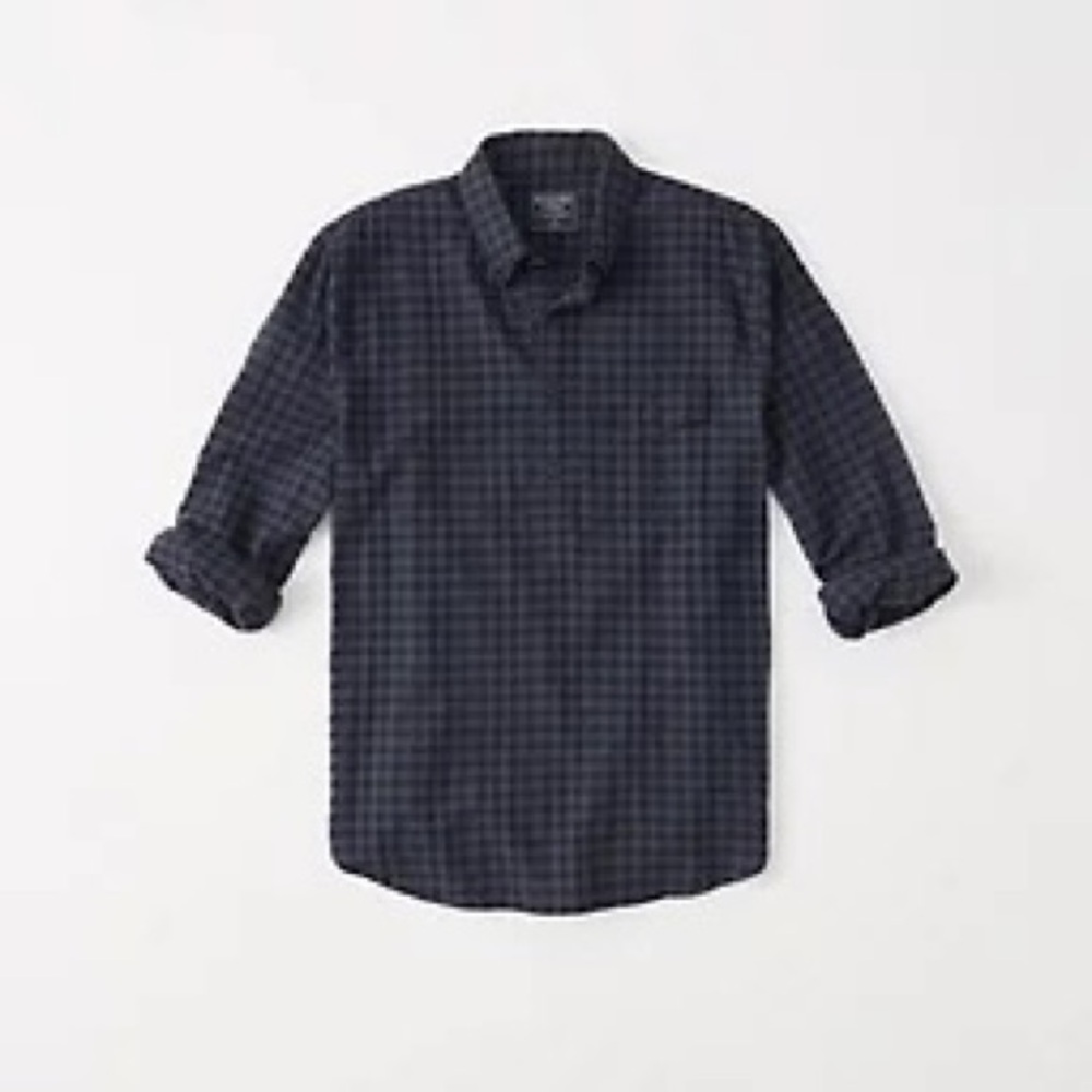 Abercrombie & Fitch | Herringbone Popover Shirt